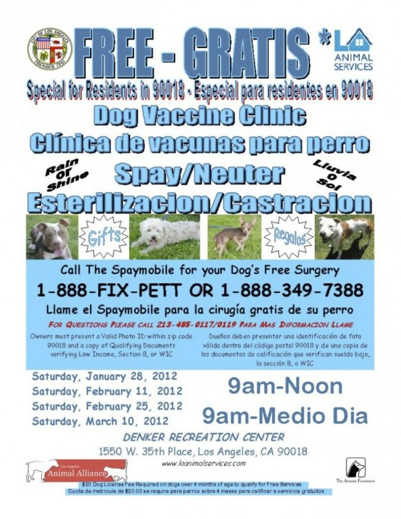 Dog Vaccine Clinic Near Me